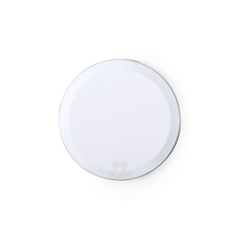 Chargeur Rapide Sans Fil Personnalisé 10W Pas Cher Lumbert Couleurs : blanc livraison express 24h 48h