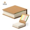 Porte Notes Éco-responsable Personnalisé pas cher Leryl Matières : carton recyclé Couleurs : naturel personnalisable avec votre 