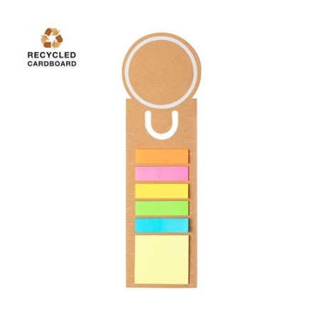 Règle Éco-responsable Personnalisée Marque Pages Blasco Matières : carton recyclé
