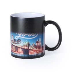 Mug Personnalisé de Sublimation Bardot Matières : céramique Couleurs : noir