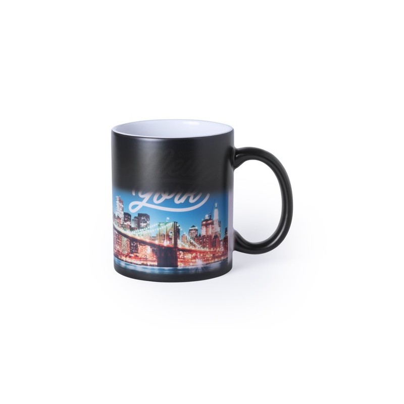 Mug Personnalisé de Sublimation Bardot Matières : céramique Couleurs : noir