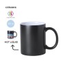 Mug Personnalisé de Sublimation Bardot Matières : céramique Couleurs : noir personnalisable avec votre logo