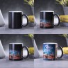 Mug Personnalisé de Sublimation Bardot Matières : céramique Couleurs : noir cadeau entreprise pas cher