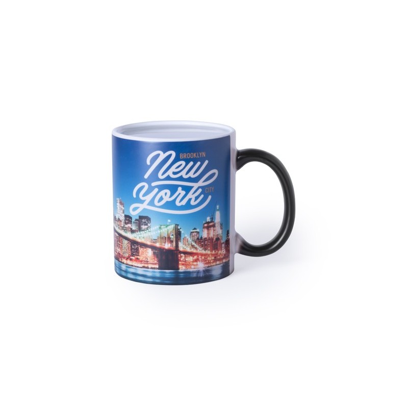 Mug Personnalisé de Sublimation Bardot Matières : céramique Couleurs : noir goodies publicitaire événementiel