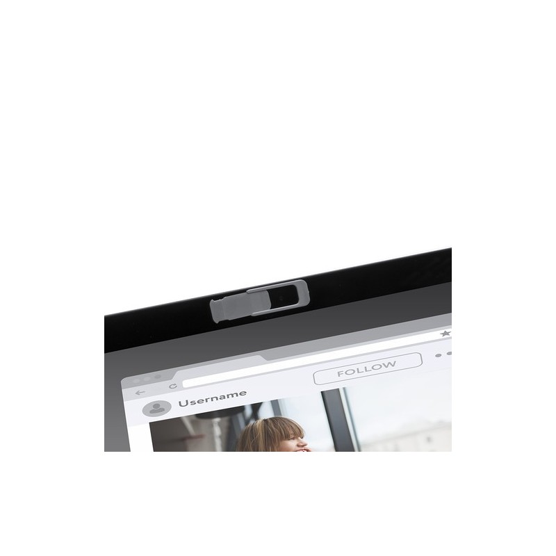 Bloqueur Webcam Personnalisé Éco-responsable - Lacol Couleurs : blanc goodies personnalisé en stock