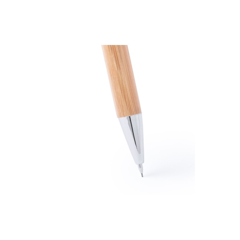 Set de Stylo Publicitaire Personnalisé - Stylo à Bille et Porte-Mines Heleon Matières : bambou goodies publicitaire événementiel