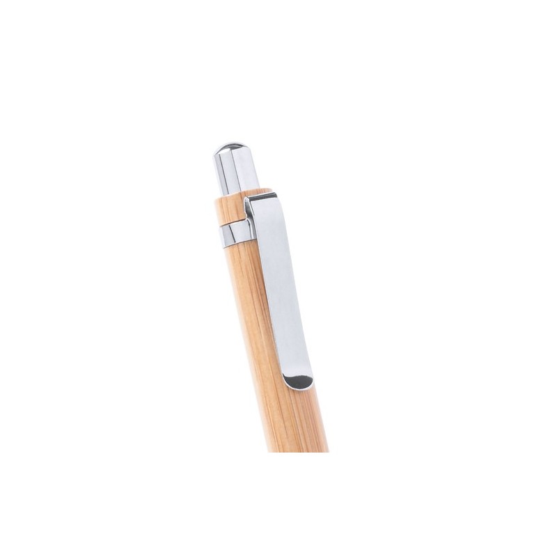 Set de Stylo Publicitaire Personnalisé - Stylo à Bille et Porte-Mines Heleon Matières : bambou impression haute définition