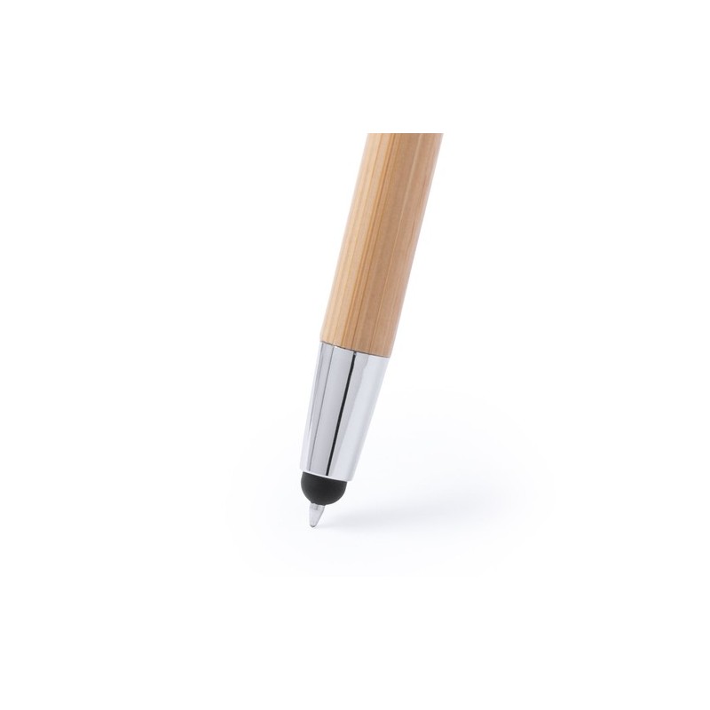 Set de Stylo Publicitaire Personnalisé - Stylo à Bille et Porte-Mines Heleon Matières : bambou marquage laser ultra précis