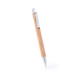 Set de Stylo Publicitaire Personnalisé - Stylo à Bille et Porte-Mines Heleon Matières : bambou accessoire événementiel unique