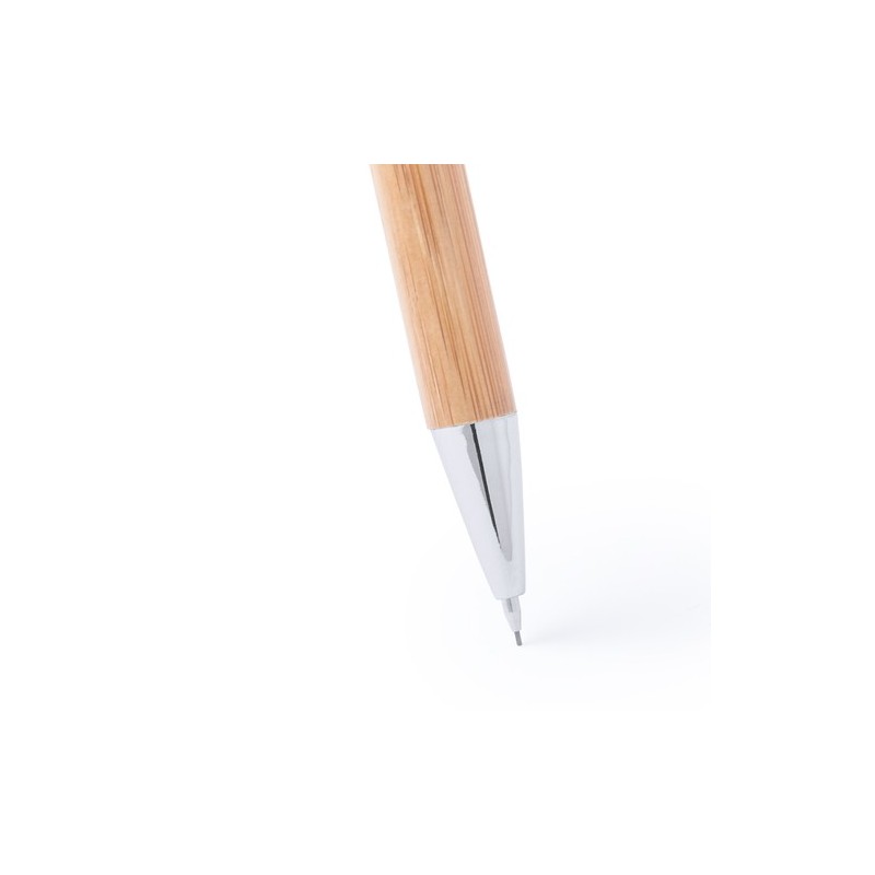Set de Stylo Publicitaire Personnalisé - Stylo à Bille et Porte-Mines Heleon Matières : bambou goodies entreprise design