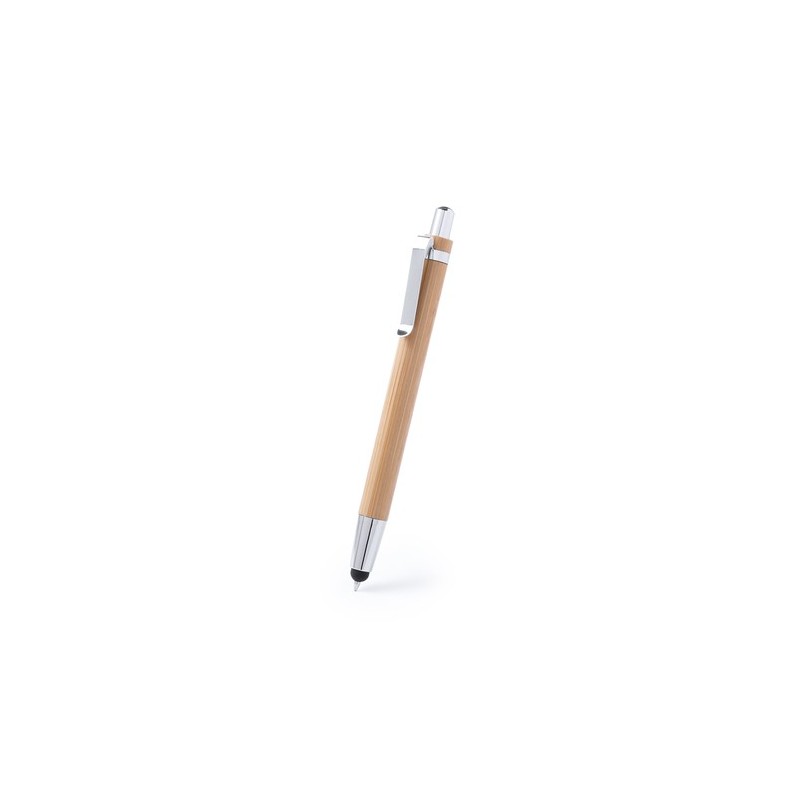 Set de Stylo Publicitaire Personnalisé - Stylo à Bille et Porte-Mines Heleon Matières : bambou cadeau client original