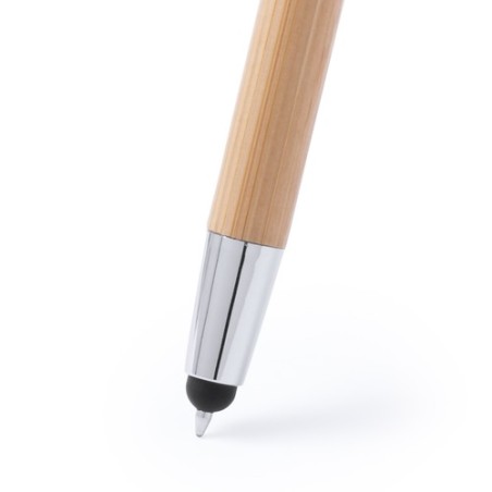 Set de Stylo Publicitaire Personnalisé - Stylo à Bille et Porte-Mines Heleon Matières : bambou objet publicitaire robuste