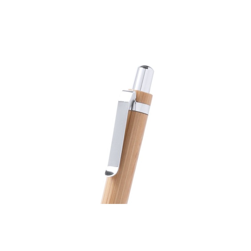 Set de Stylo Publicitaire Personnalisé - Stylo à Bille et Porte-Mines Heleon Matières : bambou marquage couleur éclatante