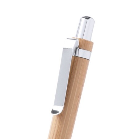 Set de Stylo Publicitaire Personnalisé - Stylo à Bille et Porte-Mines Heleon Matières : bambou marquage couleur éclatante