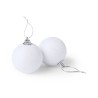 Set d'Ornements de Noël Publicitaires Éco-responsables Boules de Noël Yenkit marquage laser ultra précis