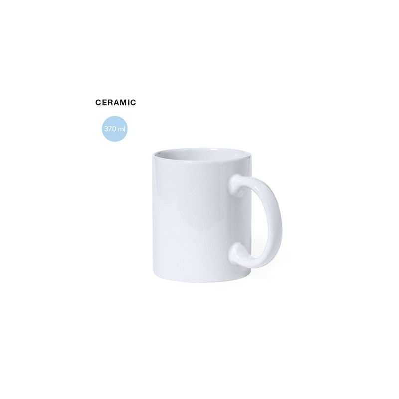 Tasse Personnalisée Idéale Impex Matières : céramique Couleurs : blanc personnalisable avec votre logo