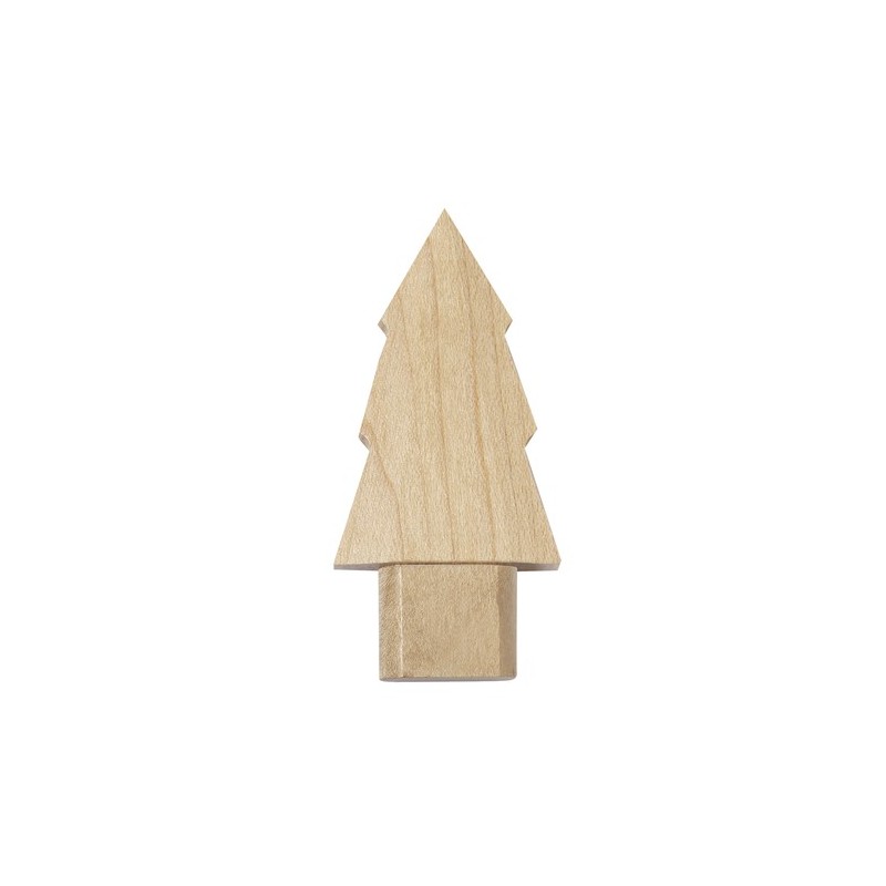 Clé USB 16GB personnalisée pas cher Neskup Matières : bois Couleurs : naturel cadeau entreprise pas cher