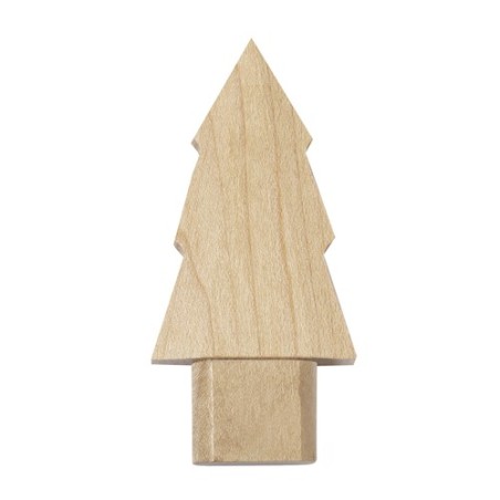 Clé USB 16GB personnalisée pas cher Neskup Matières : bois Couleurs : naturel cadeau entreprise pas cher