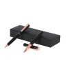 Set personnalisé pas cher de Blexa Matières : aluminium Couleurs : noir personnalisable avec votre logo