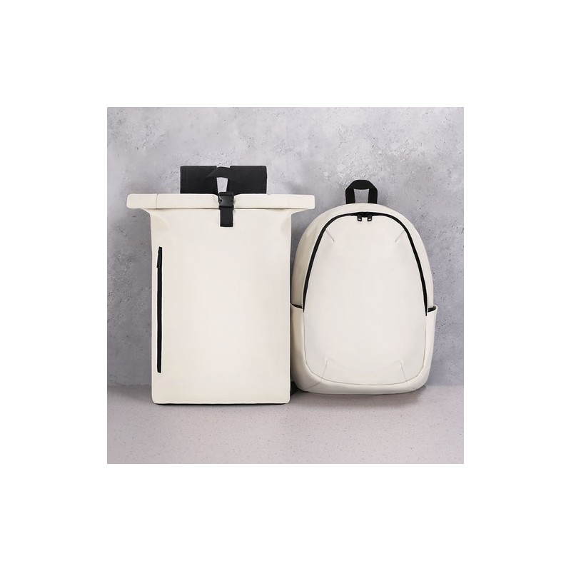 Sac à dos personnalisé pas cher Kalek Matières : PU Couleurs : beige goodies publicitaire événementiel