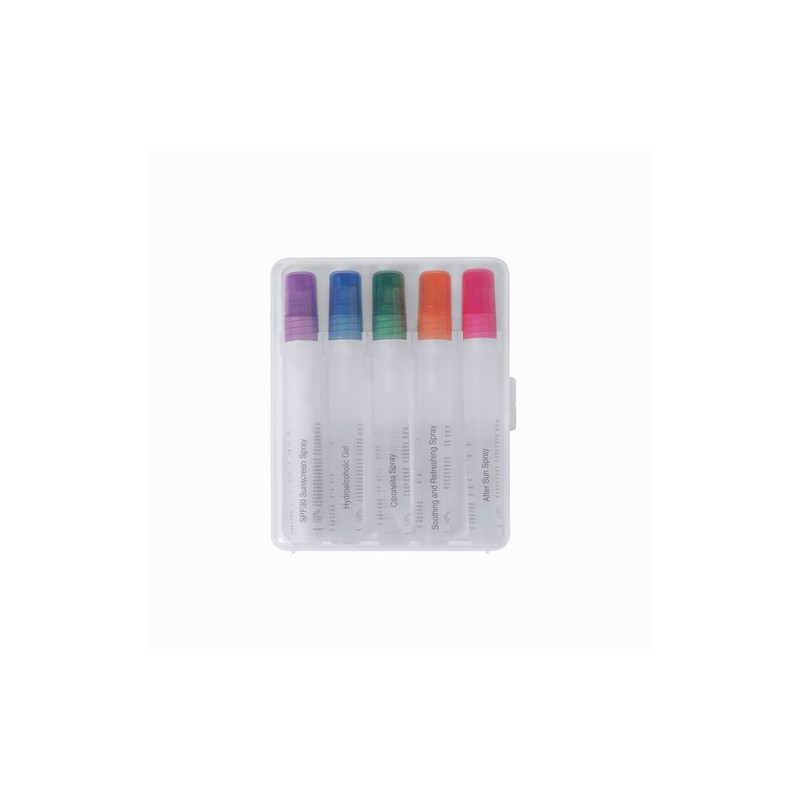 Set de Gel Antibactérien Éco-responsable et Protection Solaire Personnalisé à Prix Abordable Yohan Matières : polypropylène (PP)