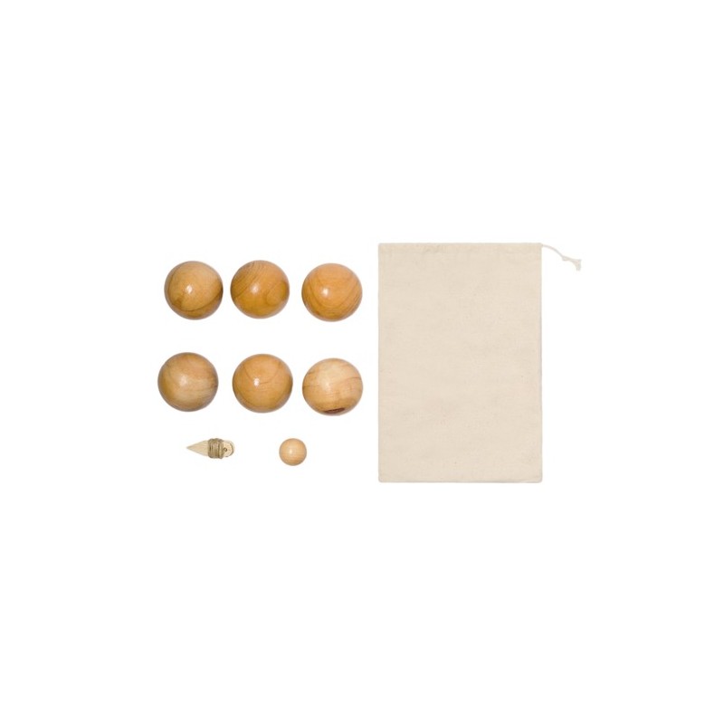 Boules Artisanales Personnalisées de Pétanque Delero à Prix Discount Matières : bois personnalisable avec votre logo