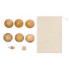 Boules Artisanales Personnalisées de Pétanque Delero à Prix Discount Matières : bois personnalisable avec votre logo