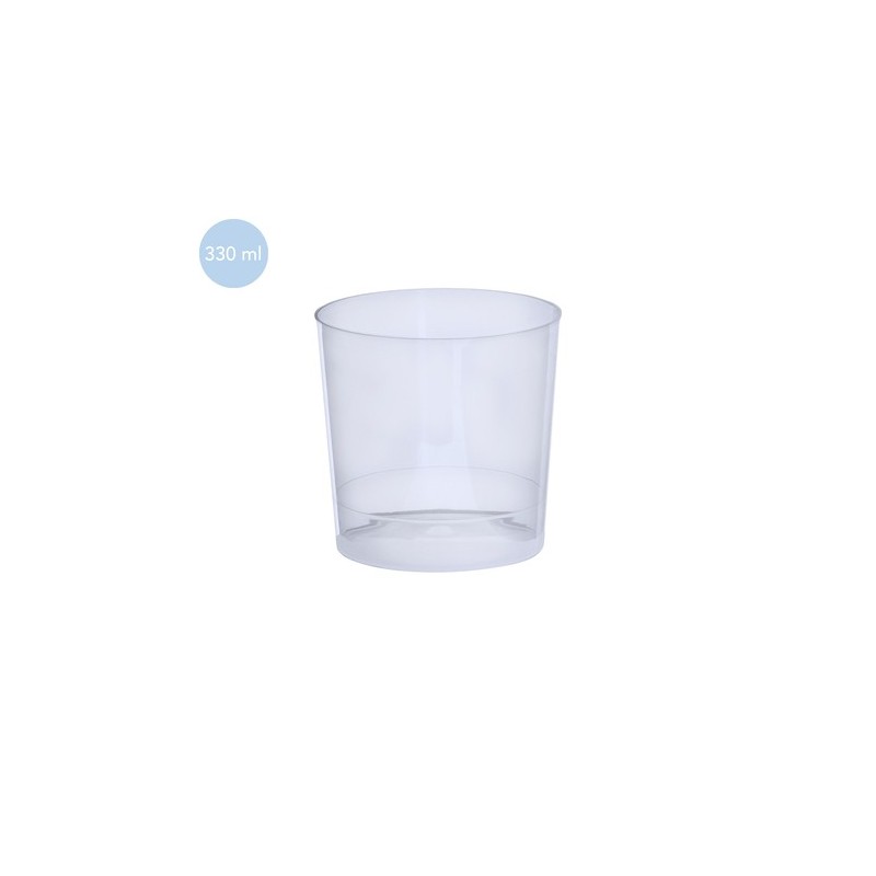 Verre Tanpil Incassable - 330ml de Qualité