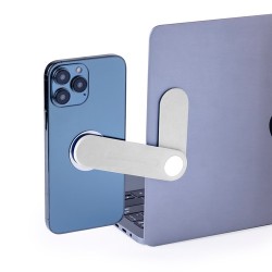 Support Personnalisé Innovant pour Téléphone Glitzo - Accessoire Pas Cher Couleurs : blanc goodies publicitaire événementiel