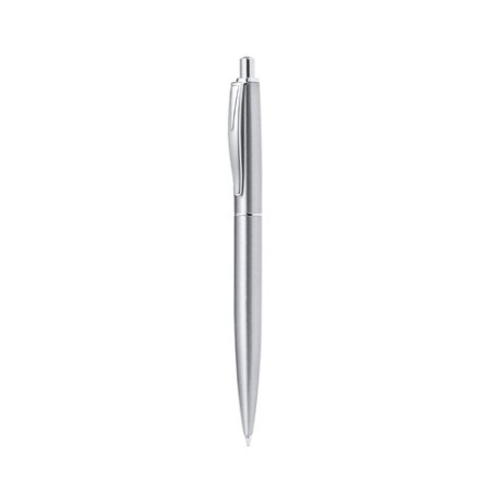 Stylo Éco-responsable Personnalisé pour Écriture Éthique - Lukonen Couleurs : argenté Matières : acier inoxydable recyclé