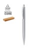 Stylo Éco-responsable Personnalisé pour Écriture Éthique - Lukonen Couleurs : argenté Matières : acier inoxydable recyclé person