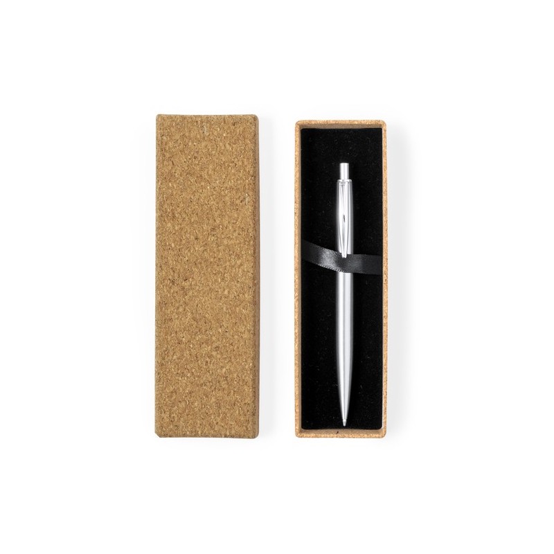 Stylo Éco-responsable Personnalisé pour Écriture Éthique - Lukonen Couleurs : argenté Matières : acier inoxydable recyclé impres