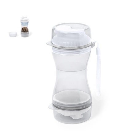 Set d'Accessoires Pratiques Personnalisés pour Animaux de Compagnie Treiver Matières : ABS Couleurs : blanc personnalisable avec