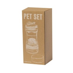 Set d'Accessoires Pratiques Personnalisés pour Animaux de Compagnie Treiver Matières : ABS Couleurs : blanc personnalisation rap
