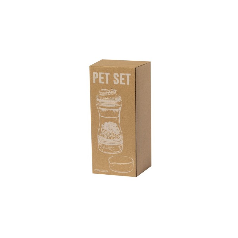 Set d'Accessoires Pratiques Personnalisés pour Animaux de Compagnie Treiver Matières : ABS Couleurs : blanc personnalisation rap