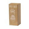 Set d'Accessoires Pratiques Personnalisés pour Animaux de Compagnie Treiver Matières : ABS Couleurs : blanc personnalisation rap