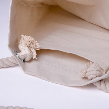 Sac Éthique Personnalisé de Shopping Hexa Fairtrade pas cher Matières : coton Couleurs : naturel impression haute définition