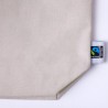 Sac Éthique Personnalisé de Shopping Hexa Fairtrade pas cher Matières : coton Couleurs : naturel marquage laser ultra précis