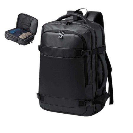 Sac à Dos Élégant et Fonctionnel Personnalisé Tanen Matières : PU Couleurs : noir personnalisable avec votre logo