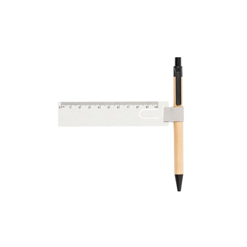 Règle Personnalisée Marque Pages Loiza en Aluminium Roller Suton Matières : ABS Couleurs : naturel impression haute définition