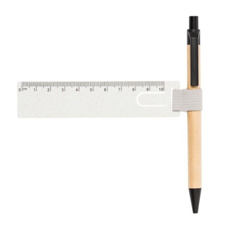 Règle Personnalisée Marque Pages Loiza en Aluminium Roller Suton Matières : ABS Couleurs : naturel impression haute définition