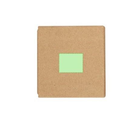 Porte-Crayons Éco-responsable et Porte-Notes Arolax Matières : carton recyclé Couleurs : naturel impression haute définition
