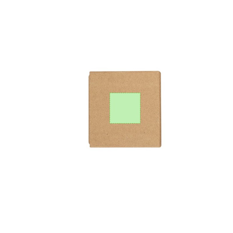 Porte-Crayons Éco-responsable et Porte-Notes Arolax Matières : carton recyclé Couleurs : naturel marquage laser ultra précis