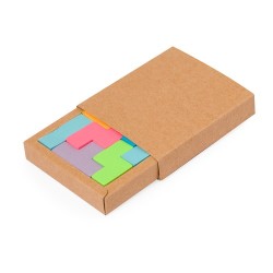 Porte Notes Éco-responsable Personnalisé pas cher pour Bureau - Kuaid Matières : carton recyclé Couleurs : naturel impression ha