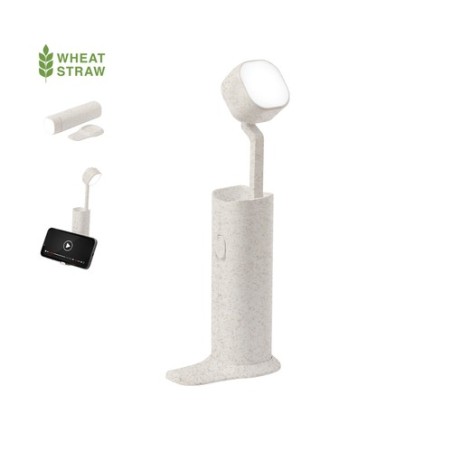 Lampe Support Personnalisée Économique pour Bureau - Olan Matières : ABS Couleurs : naturel personnalisable avec votre logo