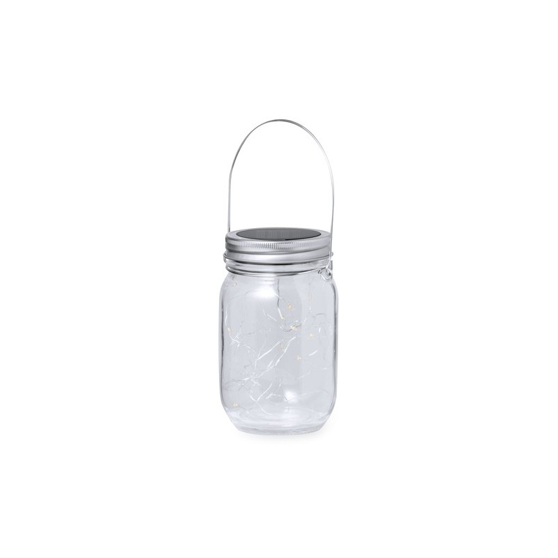 Lampe Éco-responsable Solaire Personnalisée pas cher - Rodina Matières : verre Couleurs : noir