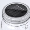 Lampe Éco-responsable Solaire Personnalisée pas cher - Rodina Matières : verre Couleurs : noir impression haute définition
