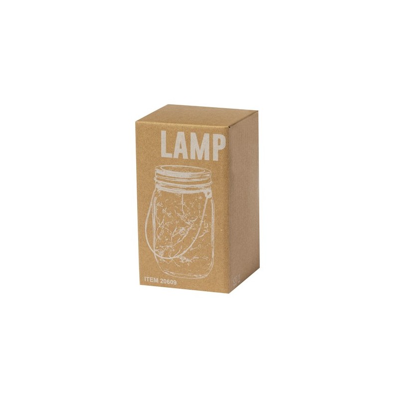 Lampe Éco-responsable Solaire Personnalisée pas cher - Rodina Matières : verre Couleurs : noir livraison express 24h 48h