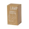 Lampe Éco-responsable Solaire Personnalisée pas cher - Rodina Matières : verre Couleurs : noir livraison express 24h 48h
