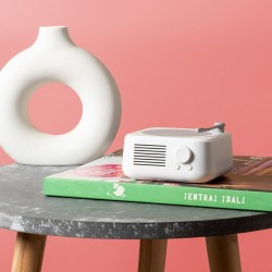 Haut-Parleur Bluetooth Personnalisé - Bitels Couleurs : blanc impression haute définition
